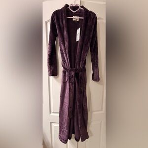 UGG Plush Marlow Robe in Deep Purple